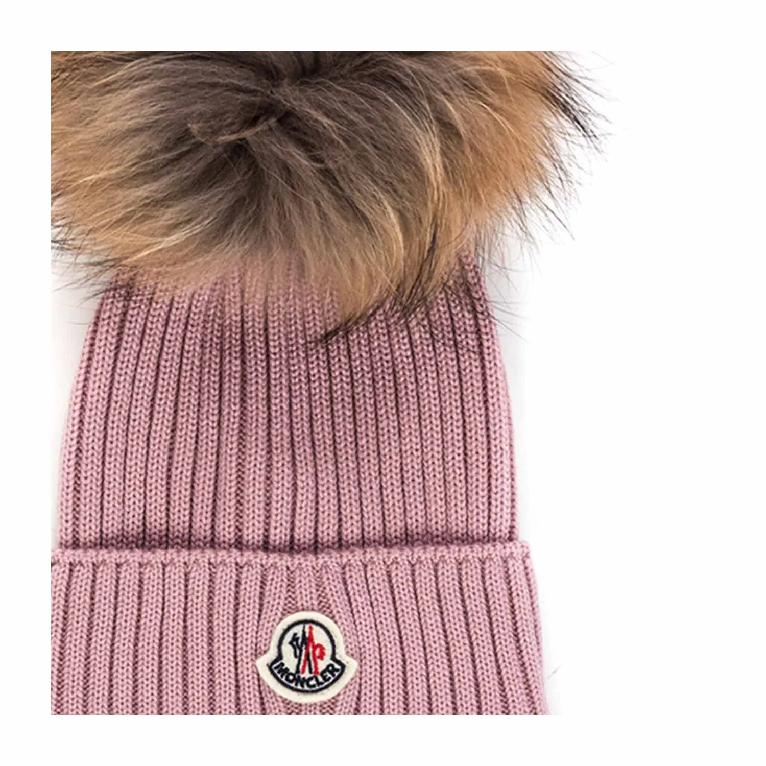 Cappello Rosa In Lana Bambina