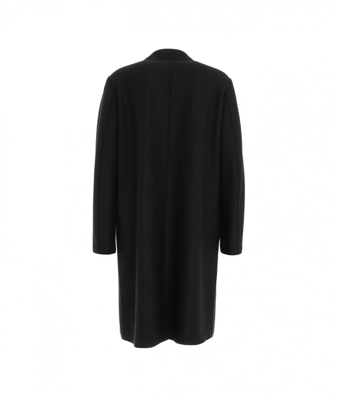 Cappotto a doppiopetto nero nero