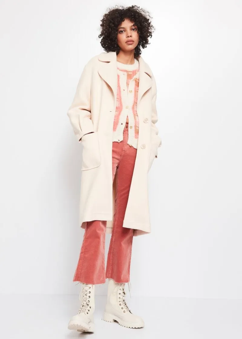 Cappotto con revers
