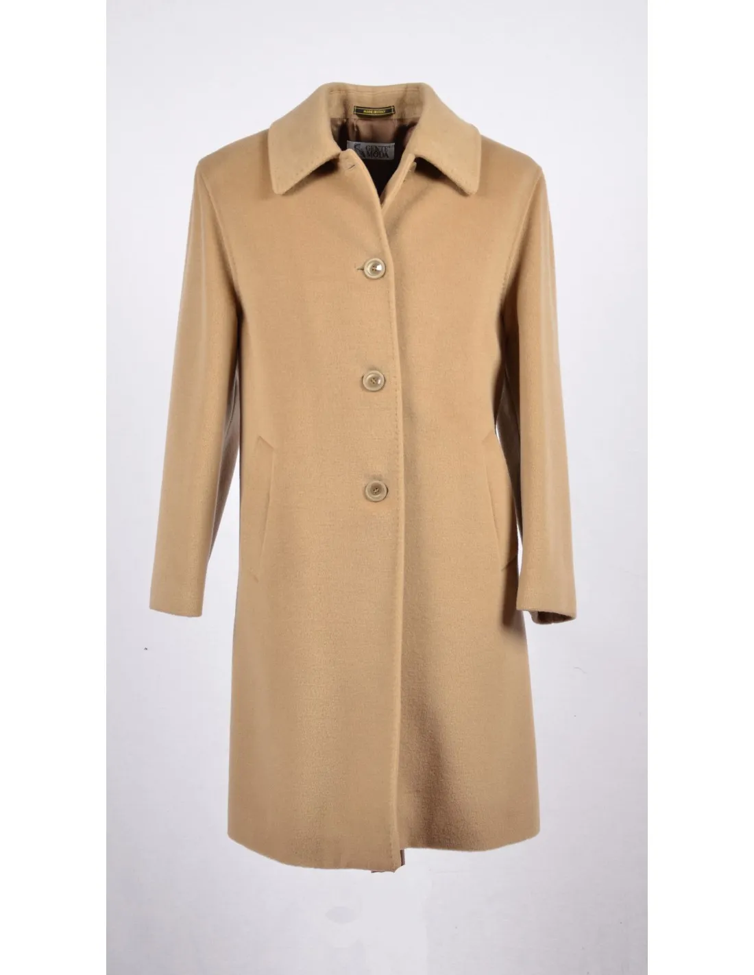Cappotto Donna in lana Mod Gaia Beige