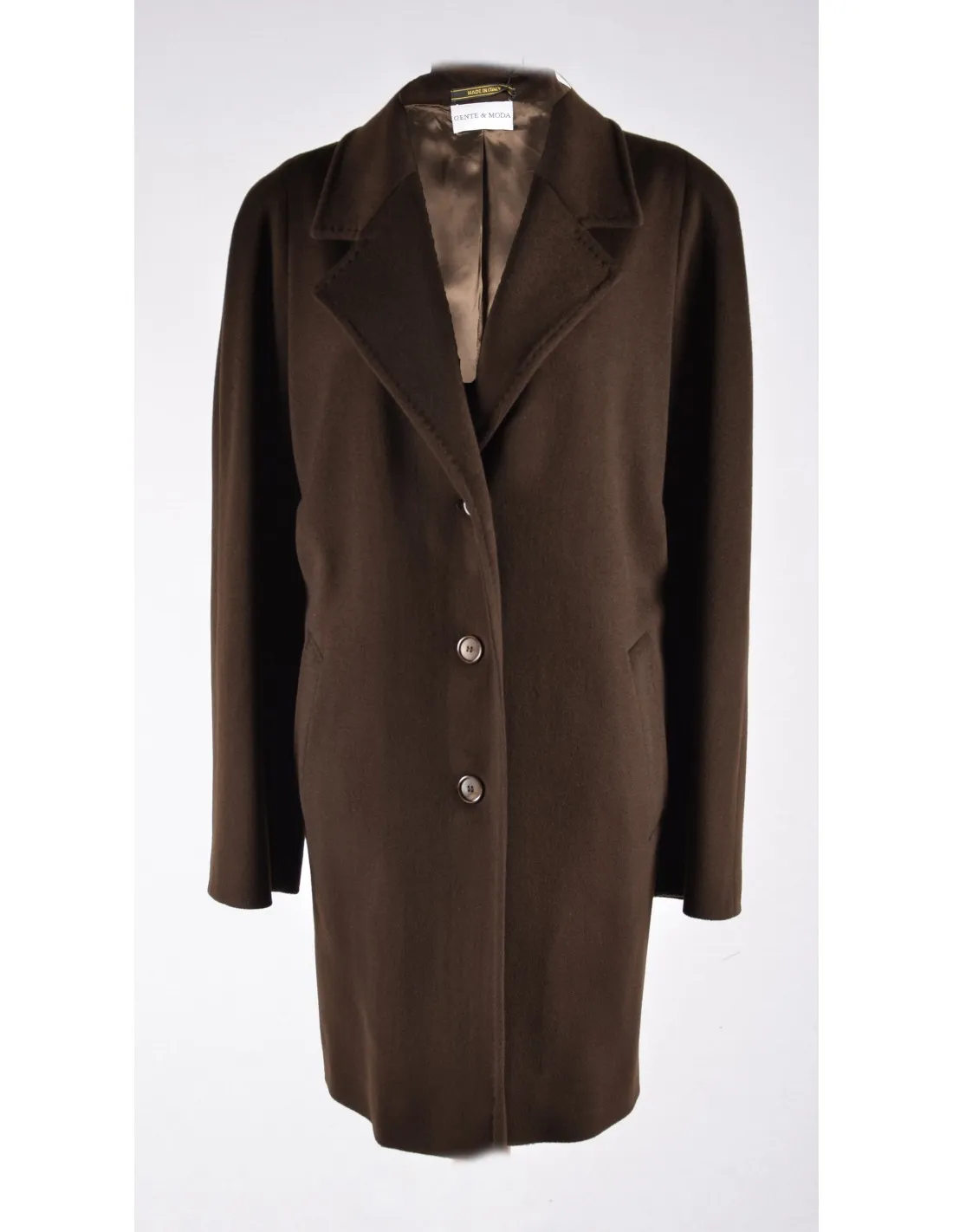 Cappotto Donna Loropiana pura lana Mod Iris marrone