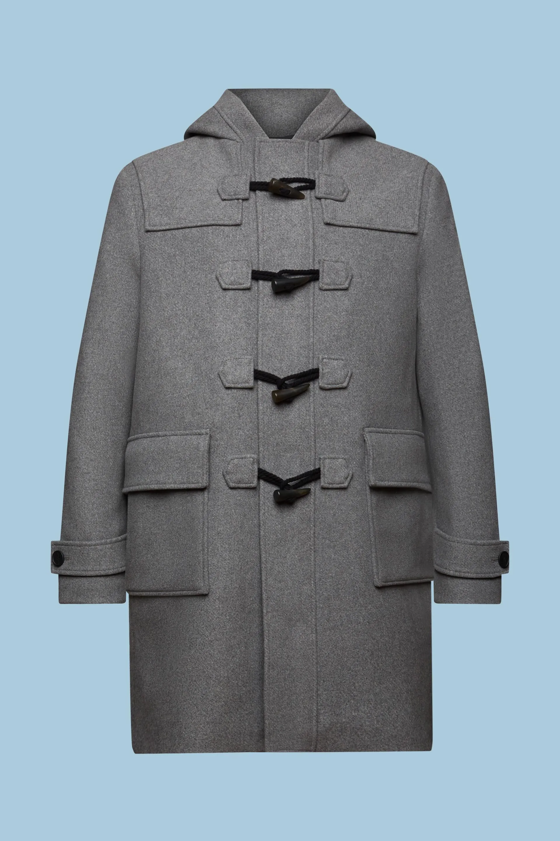 Cappotto Dufflecoat in misto lana