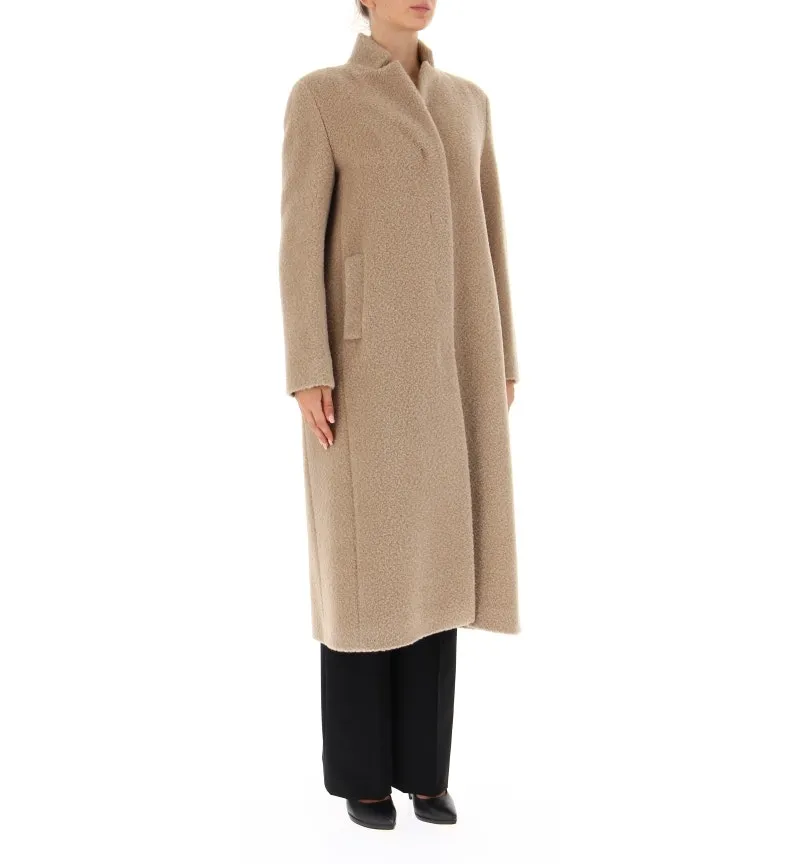 Cappotto effetto peluche