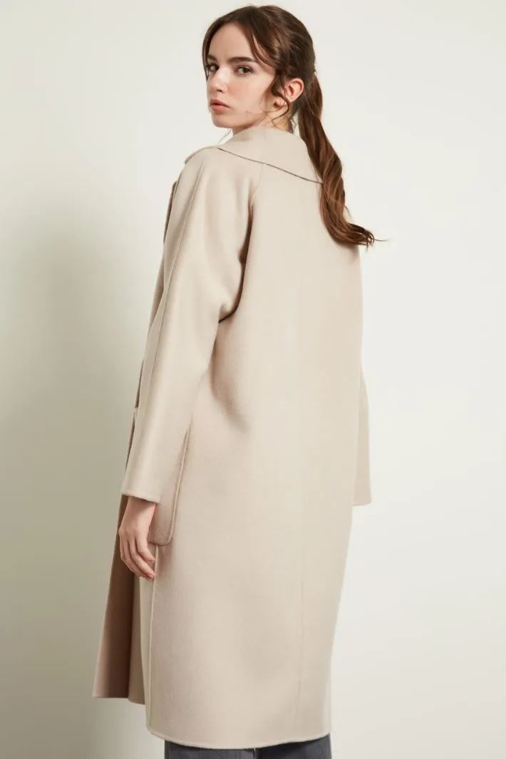 Cappotto in doppio di lana