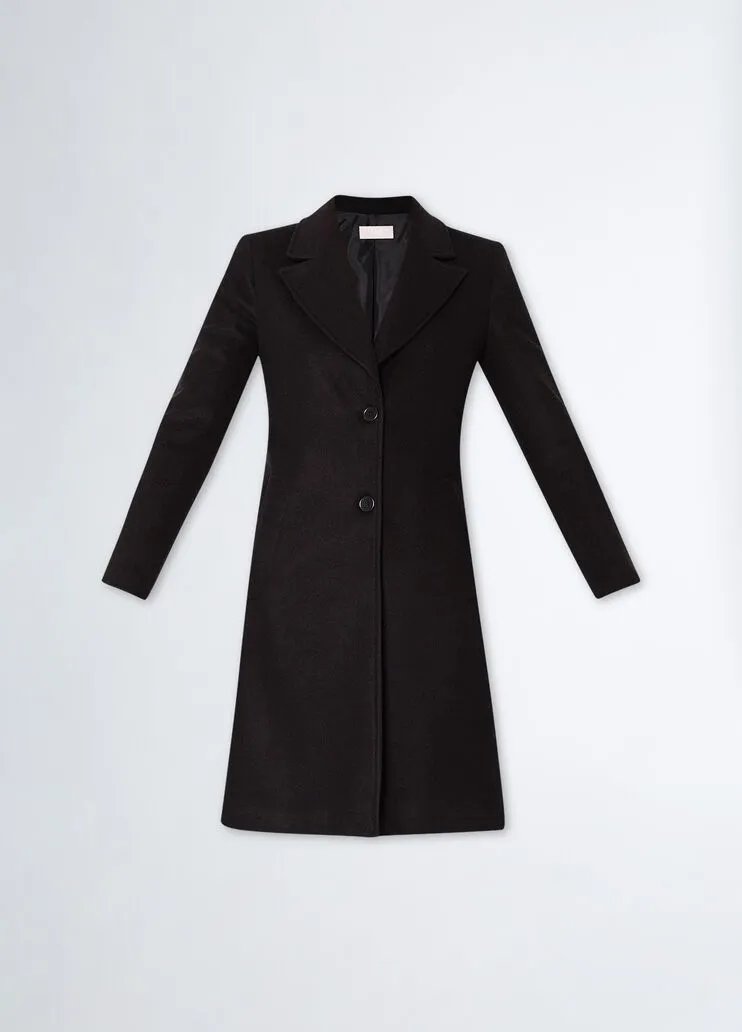 Cappotto in misto lana liu jo