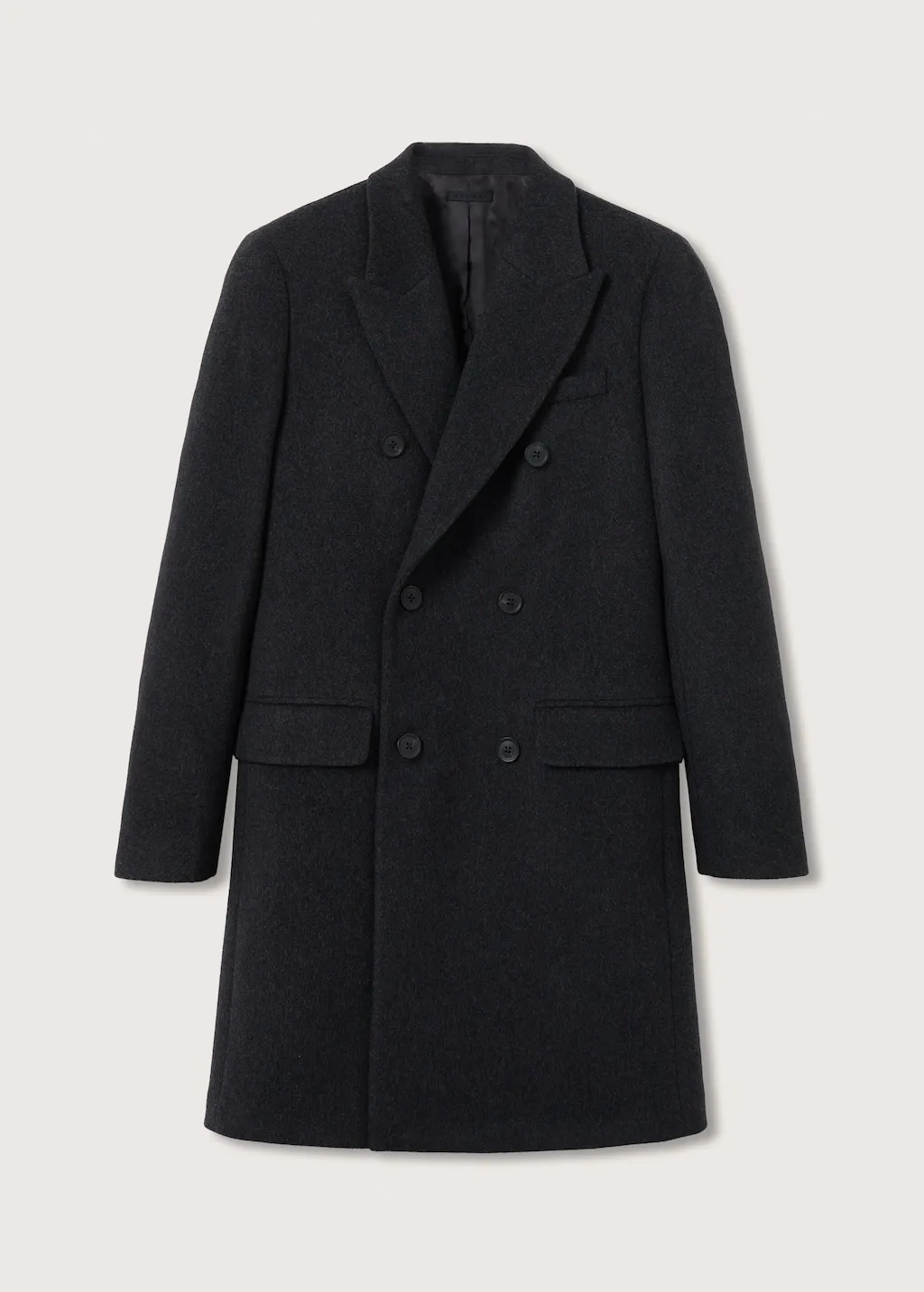 Cappotto lana incrociato