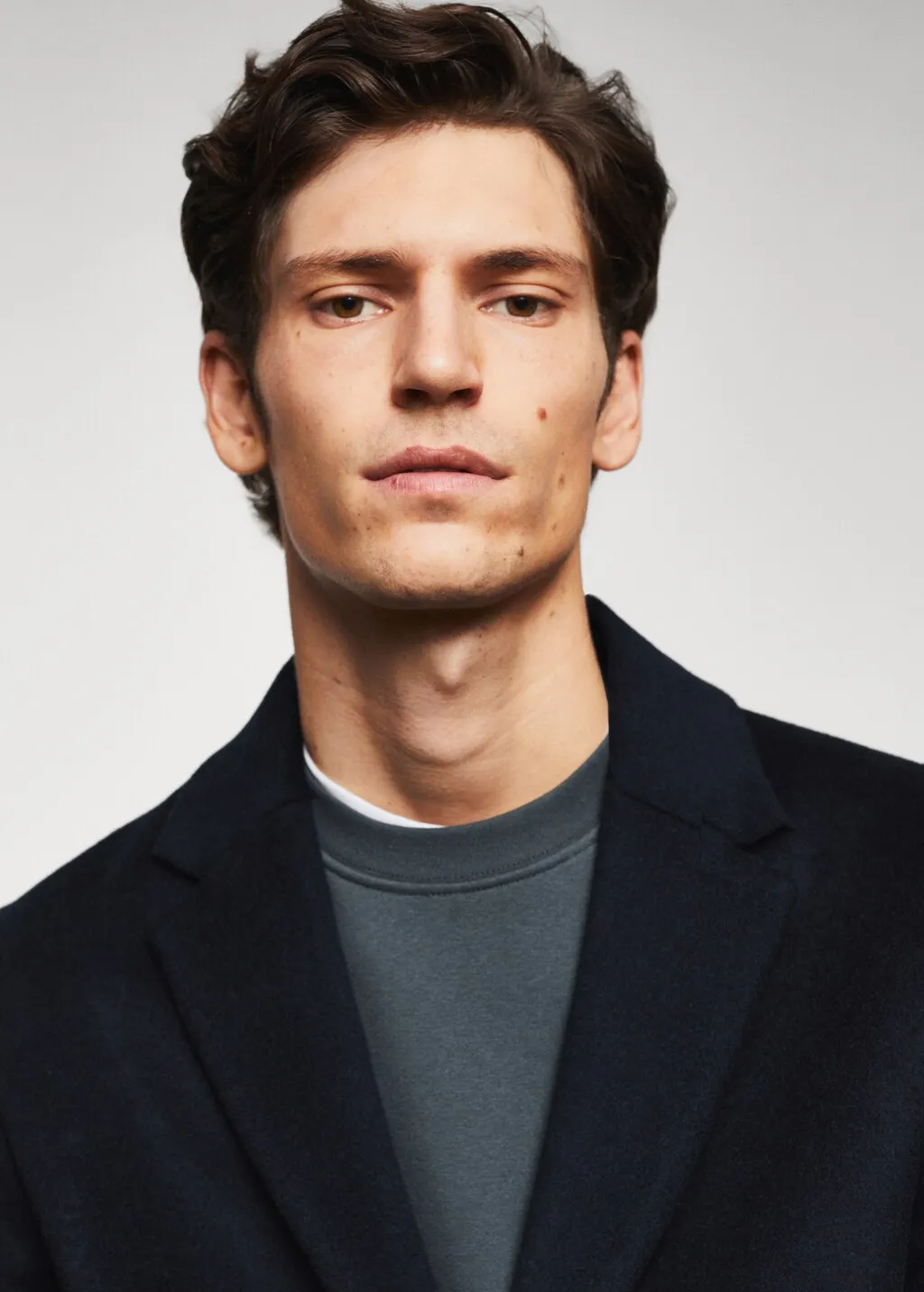 Cappotto oversize lana riciclata
