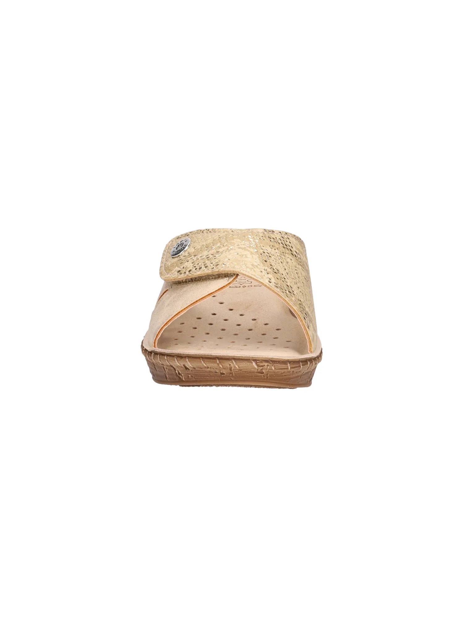 Ciabatta con zeppa Inblu da donna beige
