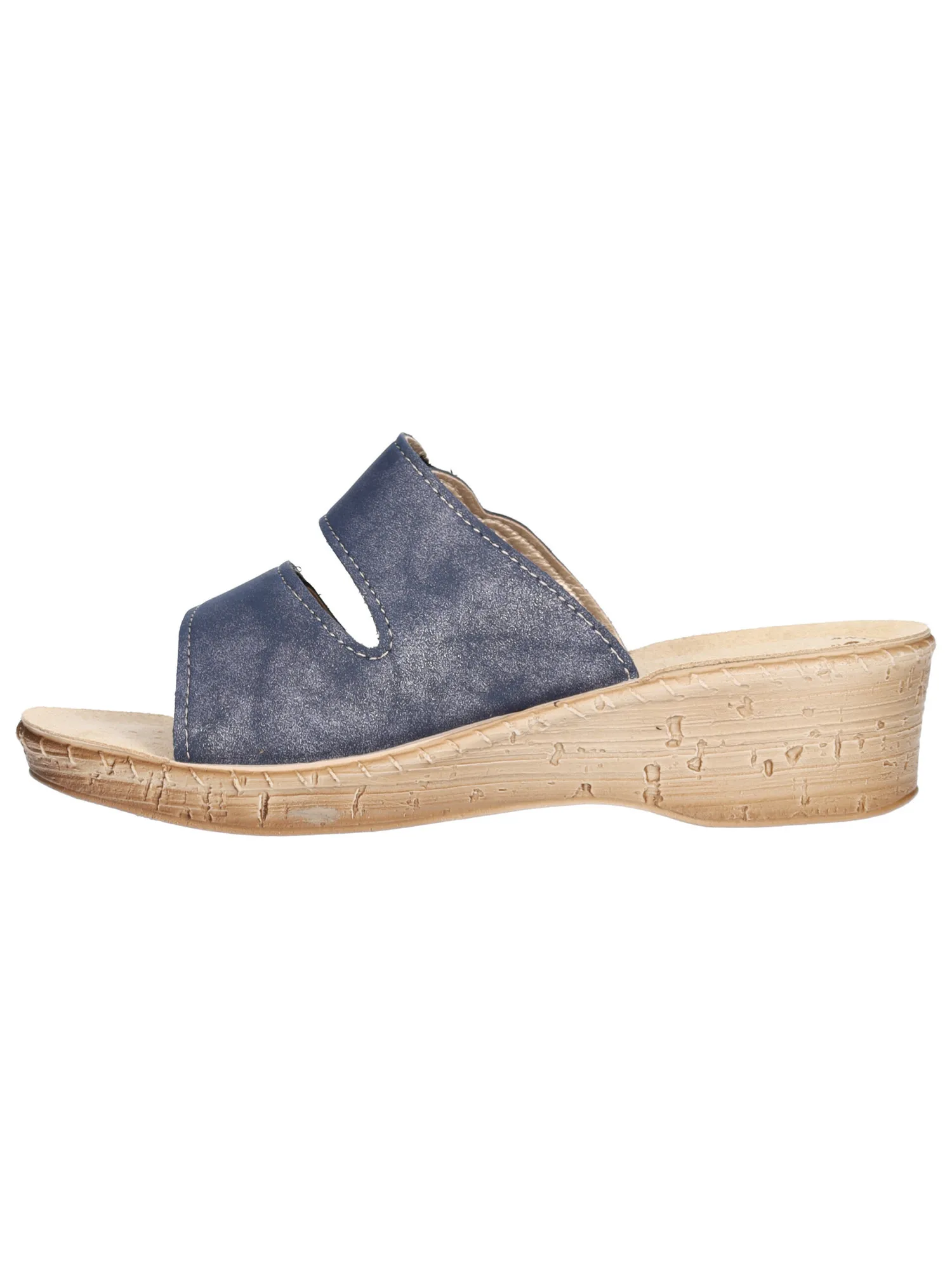 Ciabatta con zeppa Inblu da donna blu