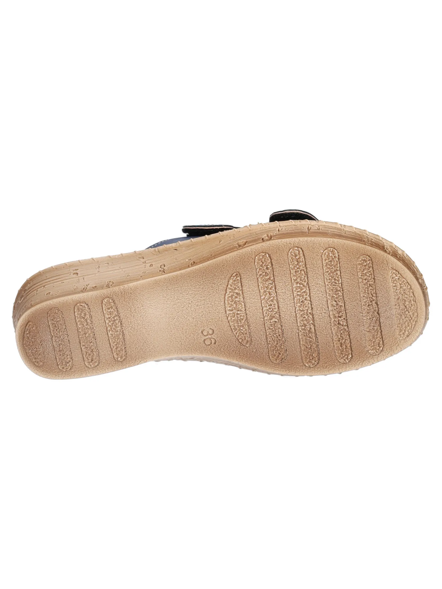 Ciabatta con zeppa Inblu da donna blu