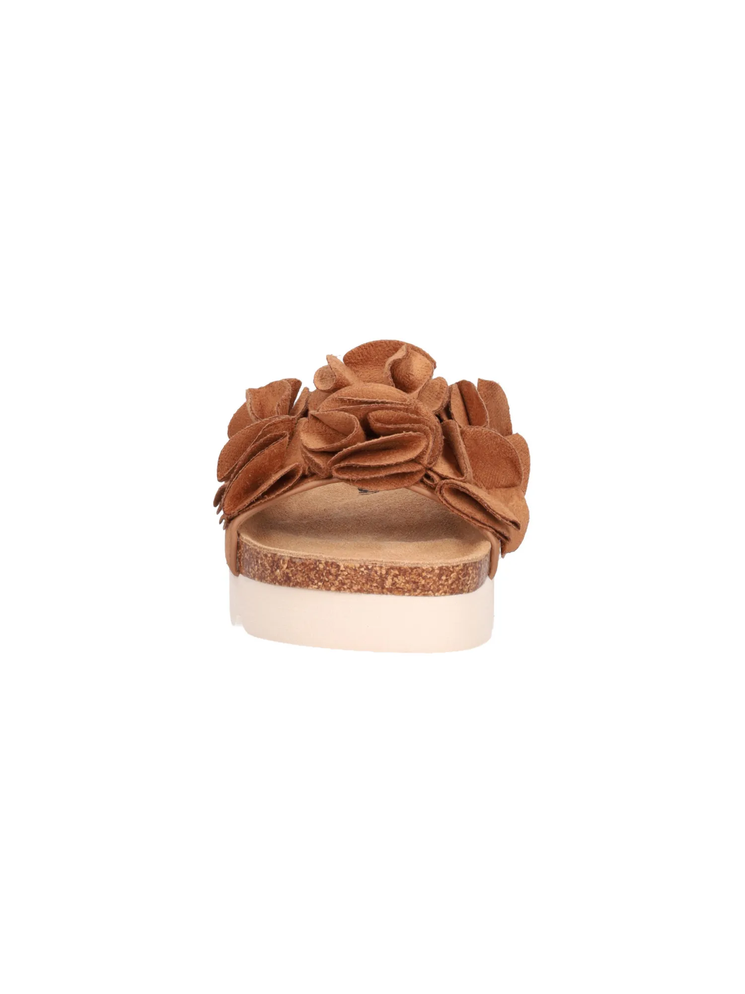 Ciabatta platform Refresh da donna cuoio