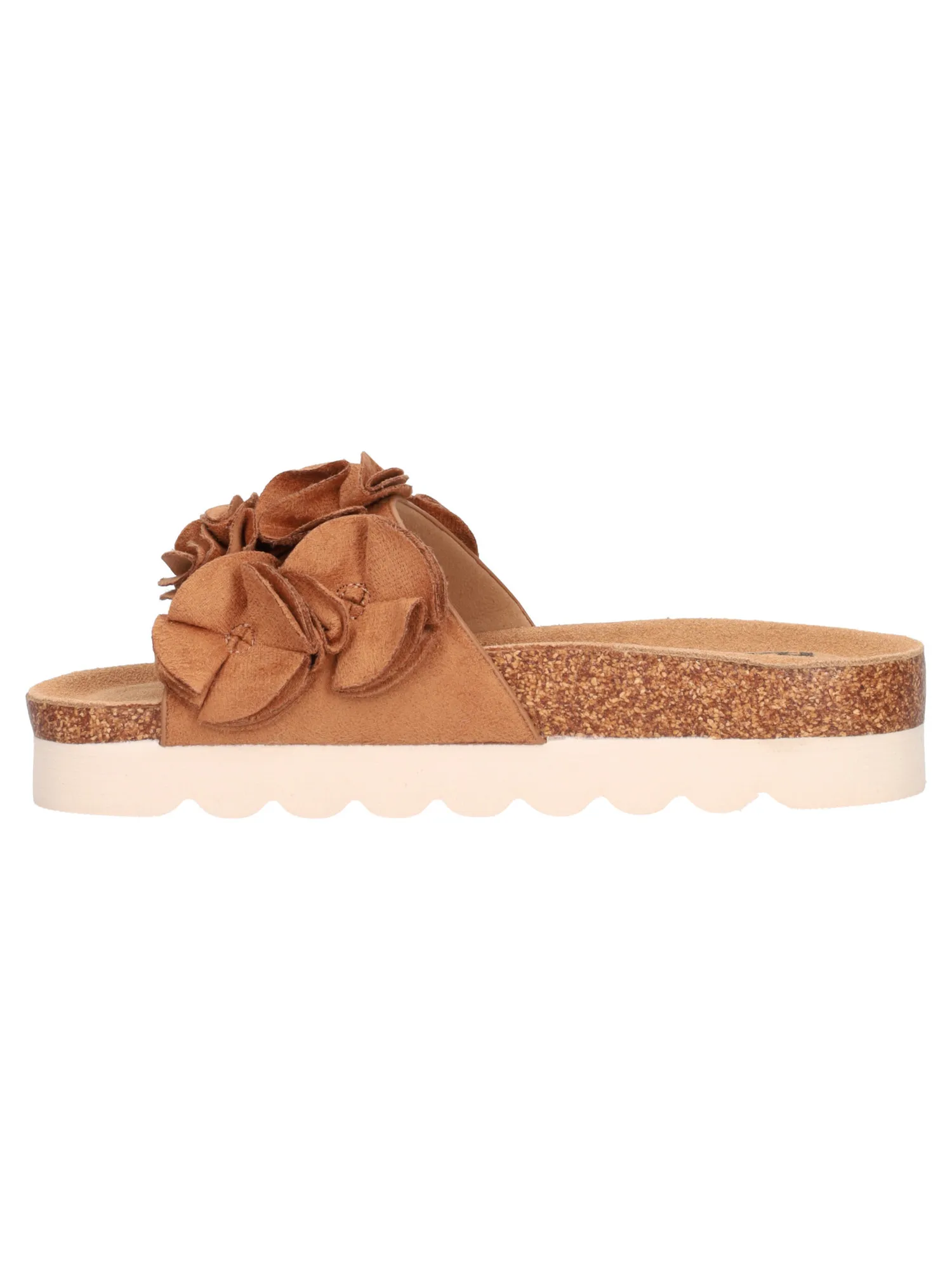 Ciabatta platform Refresh da donna cuoio