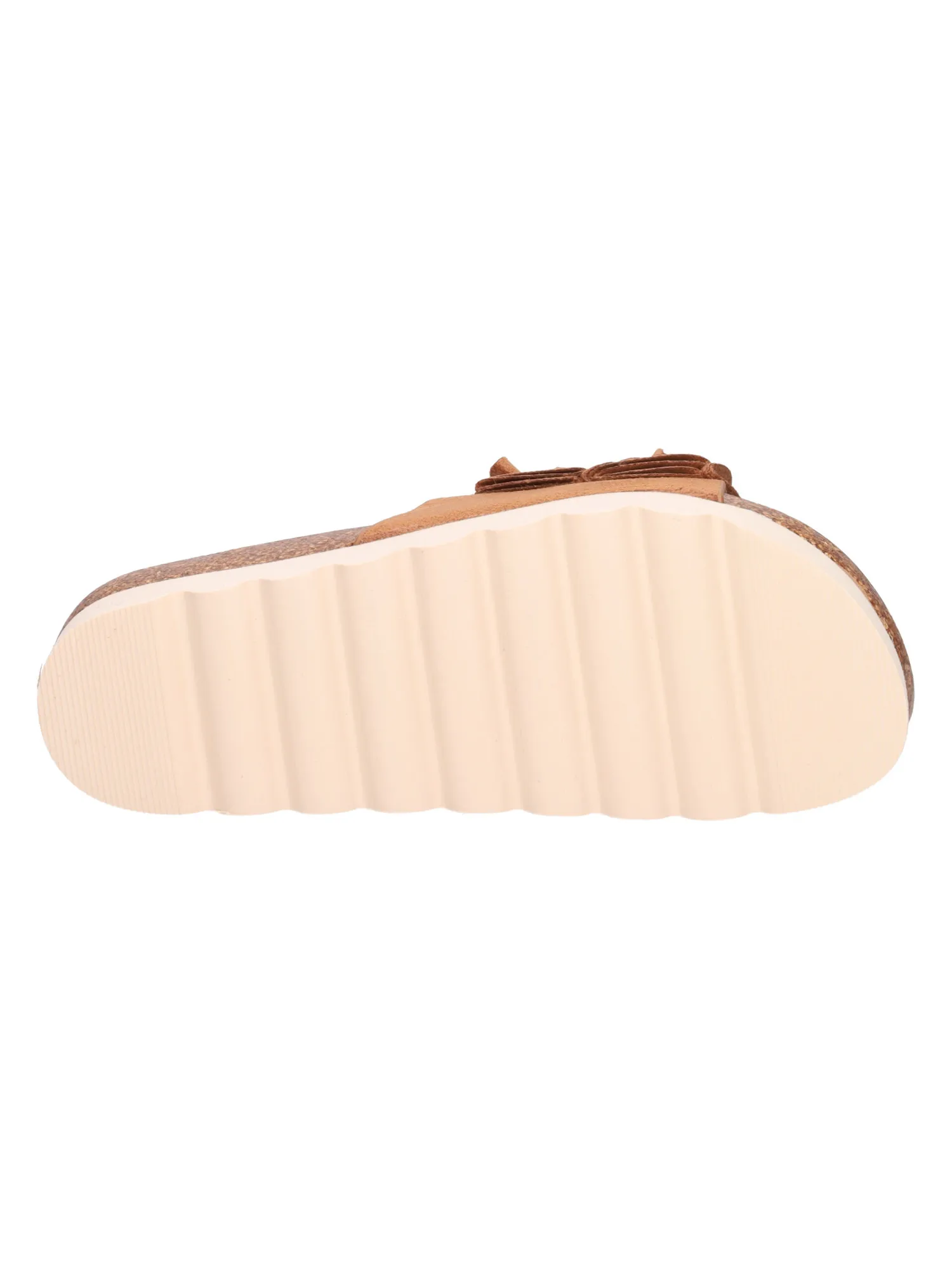 Ciabatta platform Refresh da donna cuoio