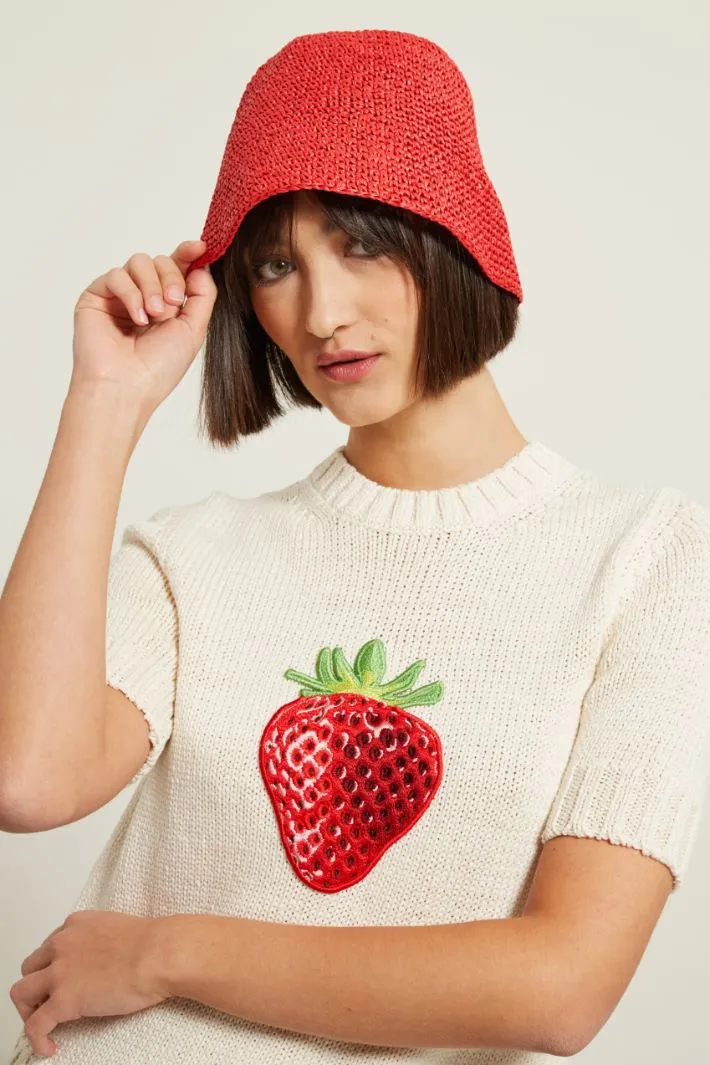 Cloche in rafia