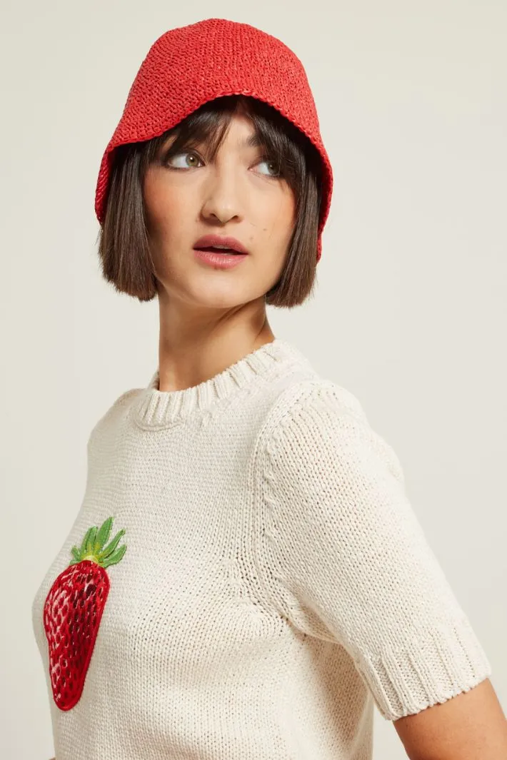 Cloche in rafia