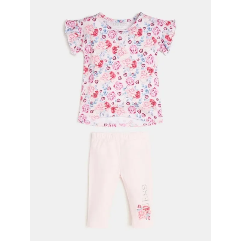 COMPLETO T-SHIRT+LEGGINGS PER BAMBINI GUESS