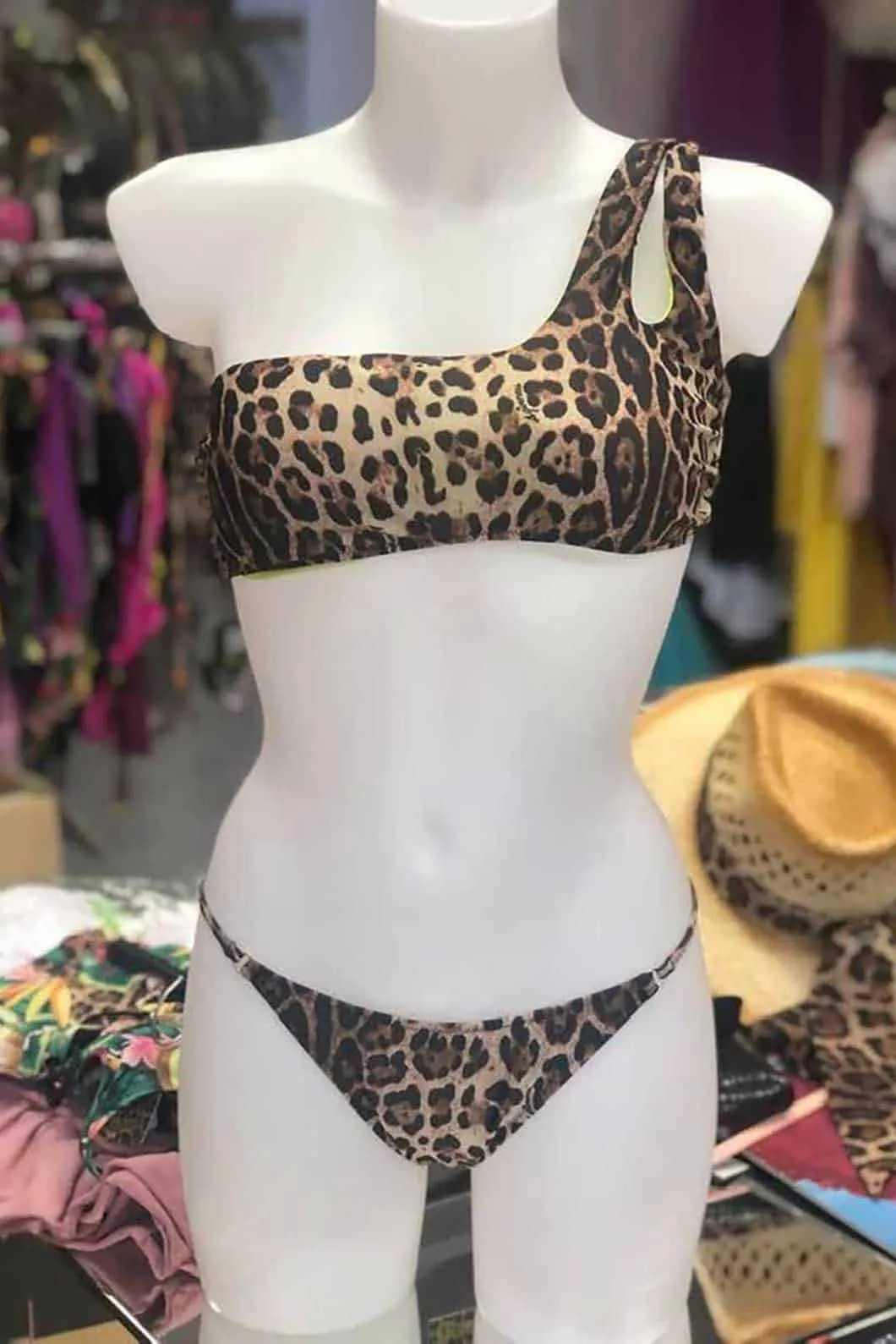 Costume da bagno maculato