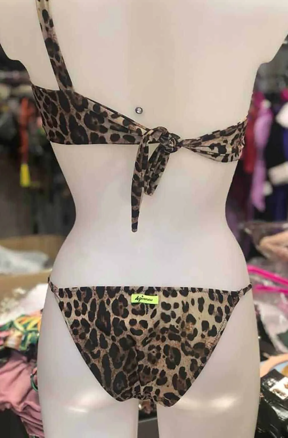Costume da bagno maculato