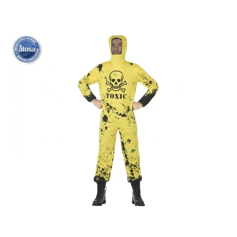 COSTUME TUTA PROTEZIONE ANTI EPIDEMIA TAGLIA M/L CARNEVALE