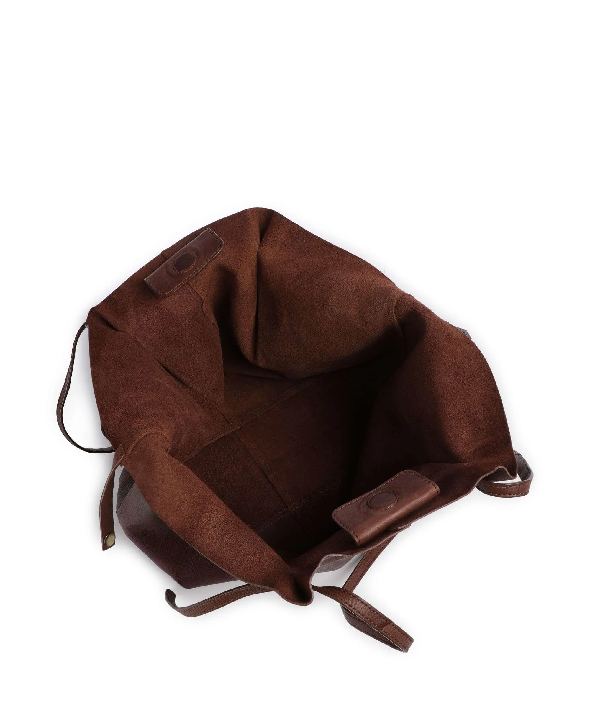  Depeche Nordic Simplicity Borsa shopper pelle granulata marrone  