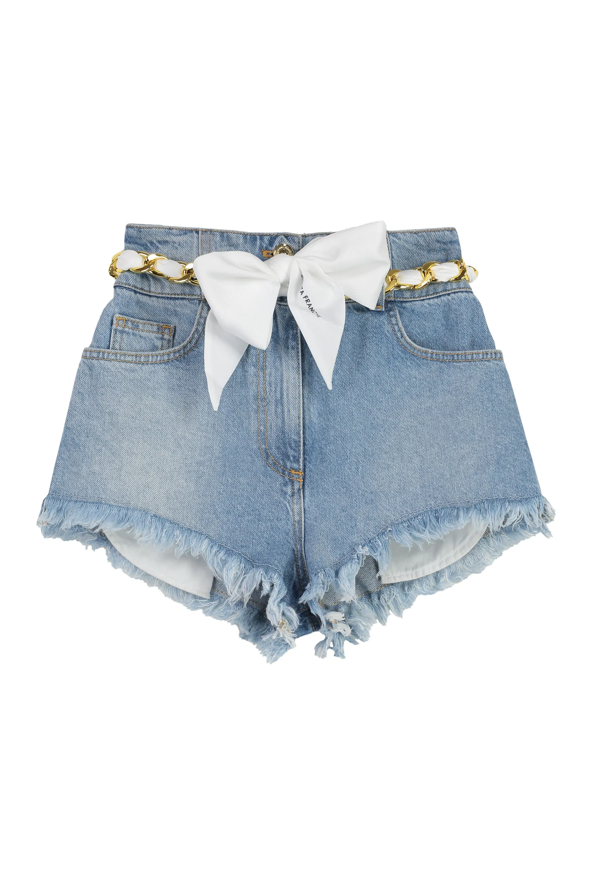 Elisabetta Franchi Shorts in denim