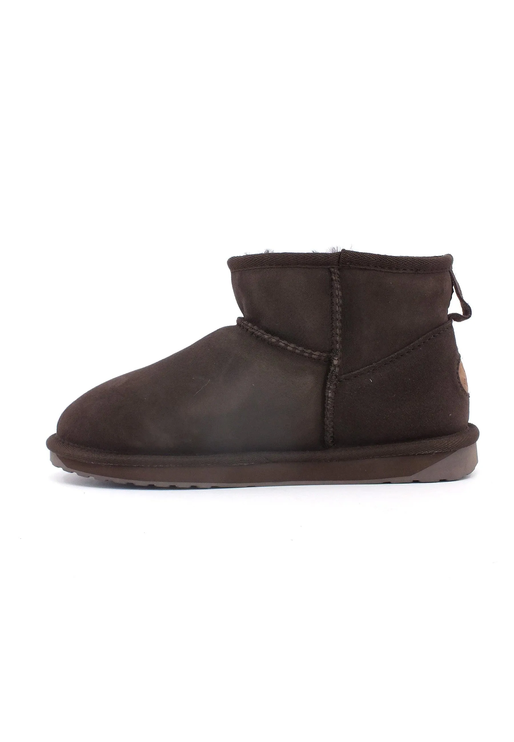 EMU Stinger Micro Stivaletto Pelo Donna Chocolate W10937