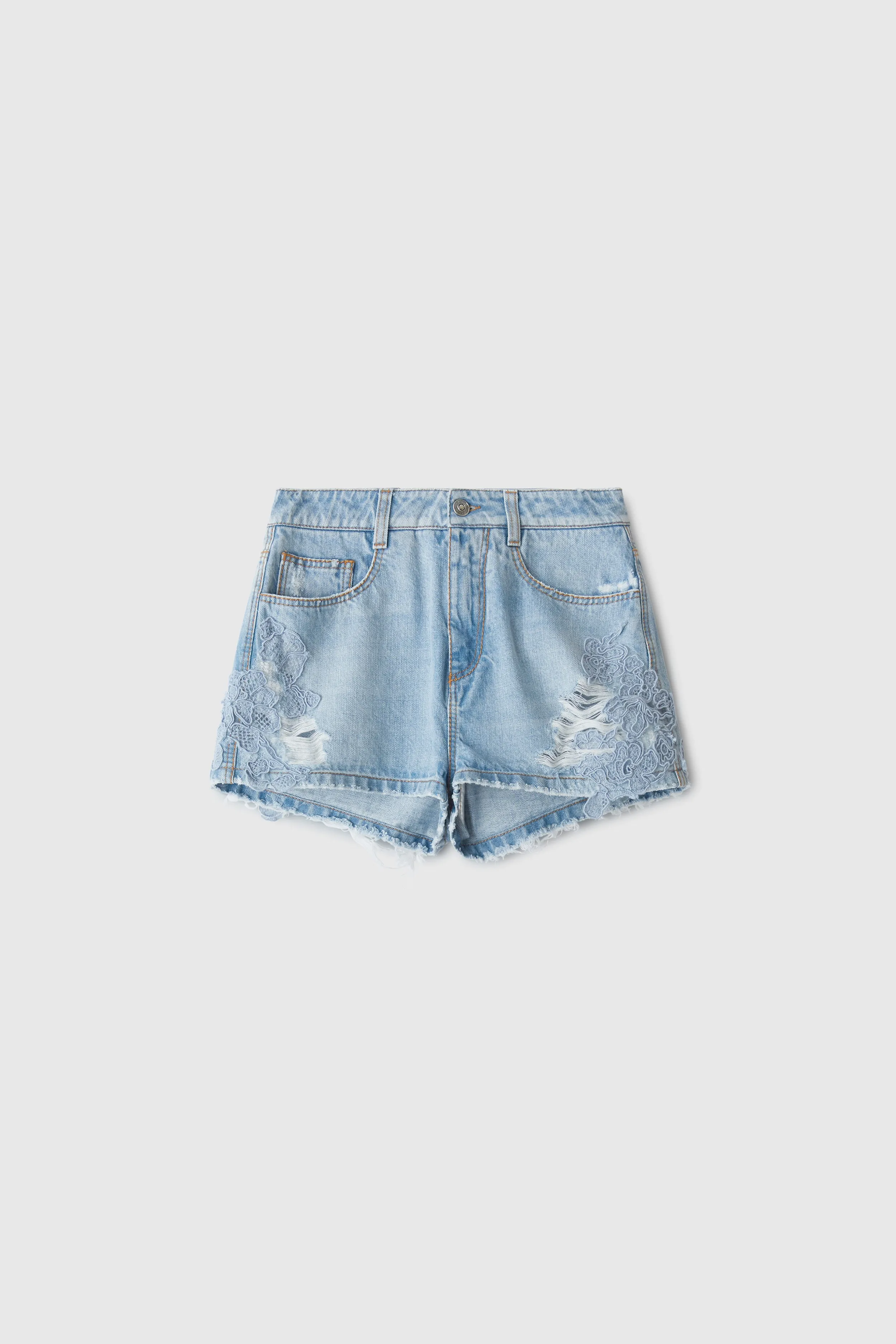 ERMANNO SCERVINO  Shorts in denim azzurri