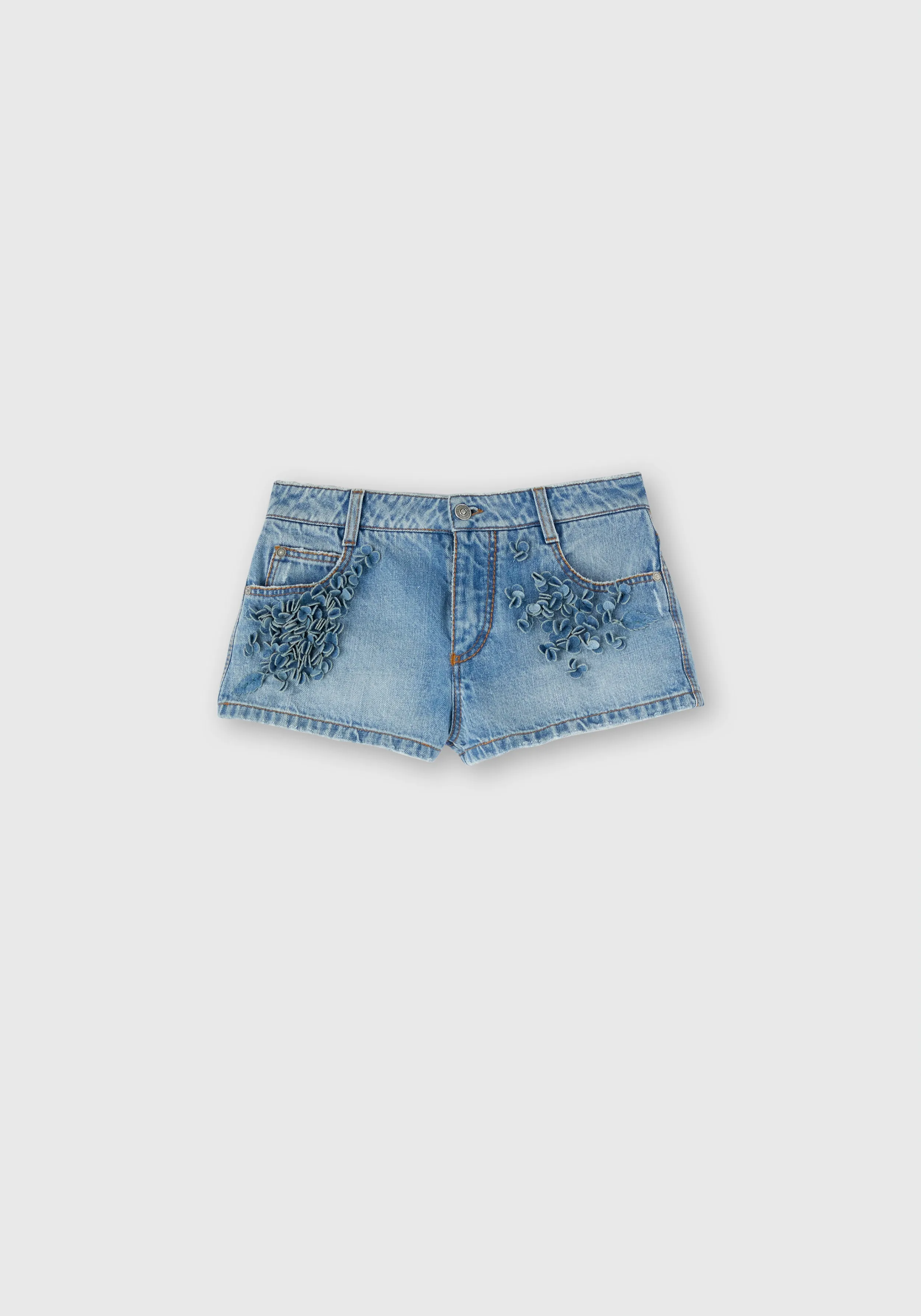 ERMANNO SCERVINO  Shorts in denim blu