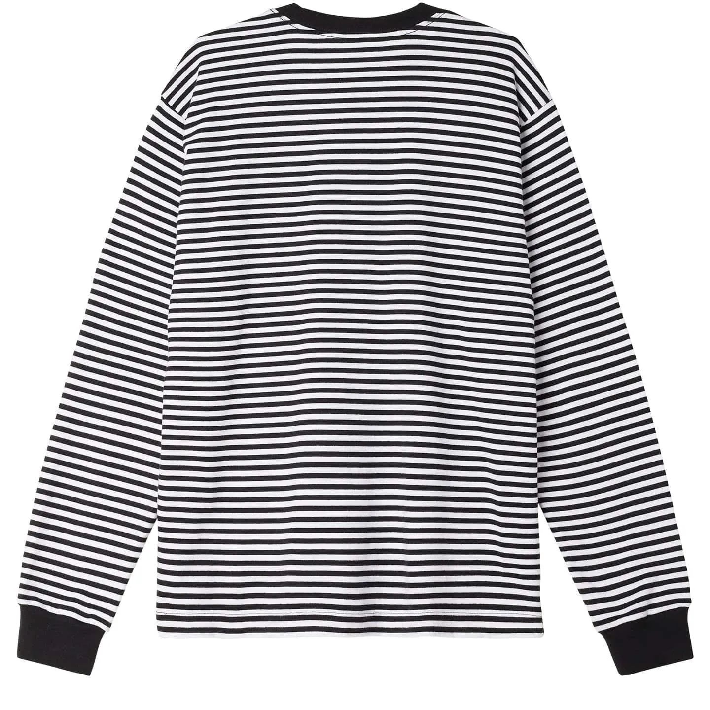 ESTABLISHED WORKS EYES STRIPE TEE LS