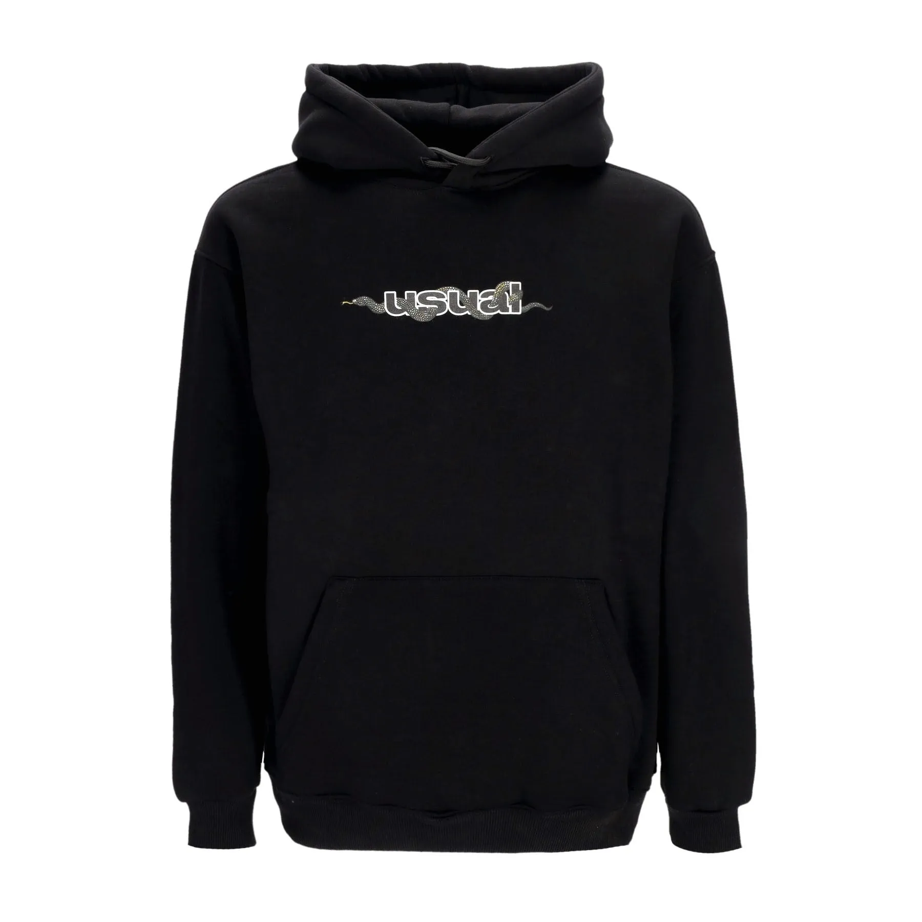 Felpa Cappuccio Uomo Poison Hoodie Black