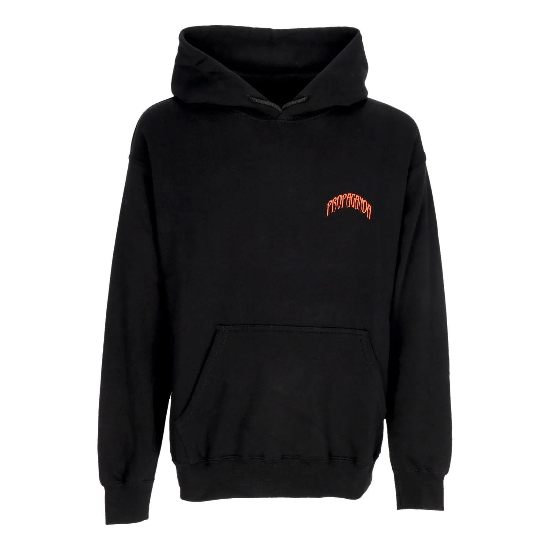 Felpa Leggera Cappuccio Uomo Triangle Cobrahm Hoodie Black