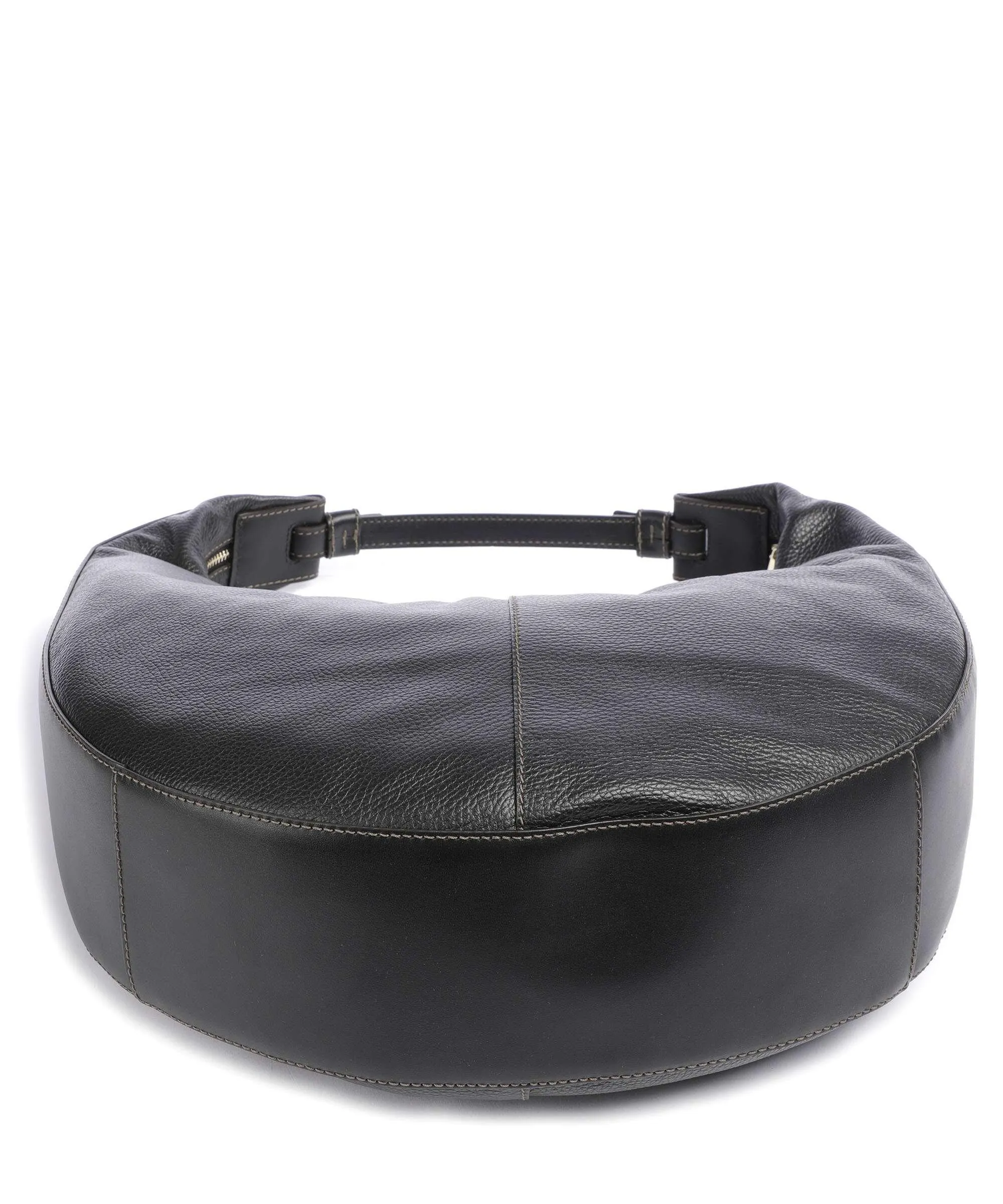  Furla Miastella L Borsa hobo pelle granulata nero  