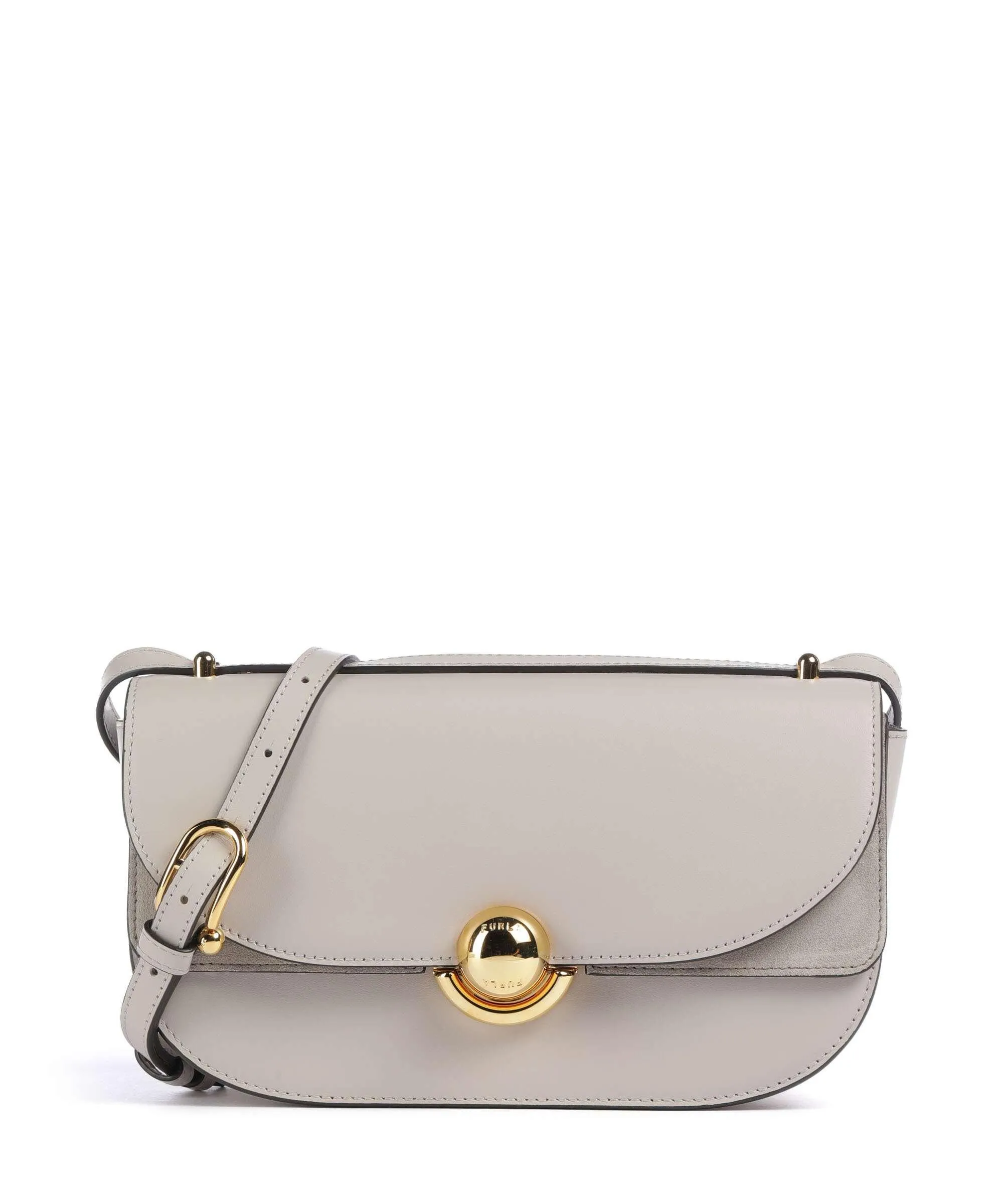  Furla Sfera S Borsa a spalla pelle di vitello finemente grana beige  