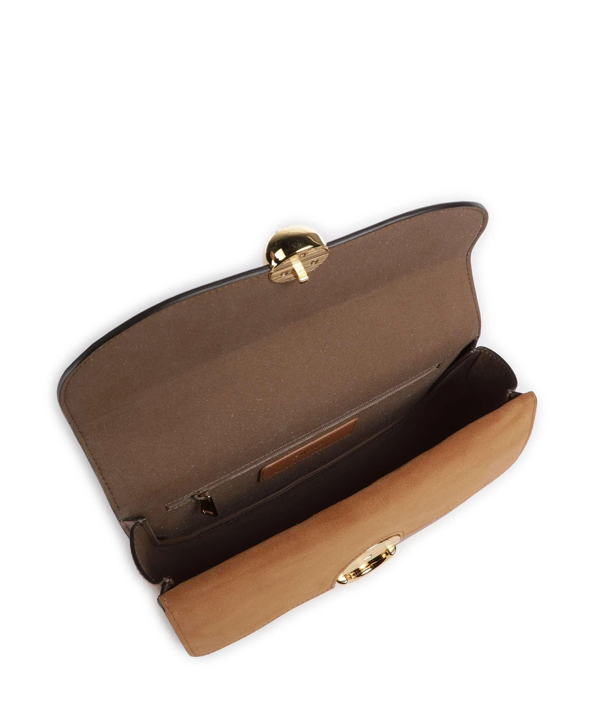  Furla Sfera S Borsa a spalla pelle di vitello finemente grana marrone chiaro  