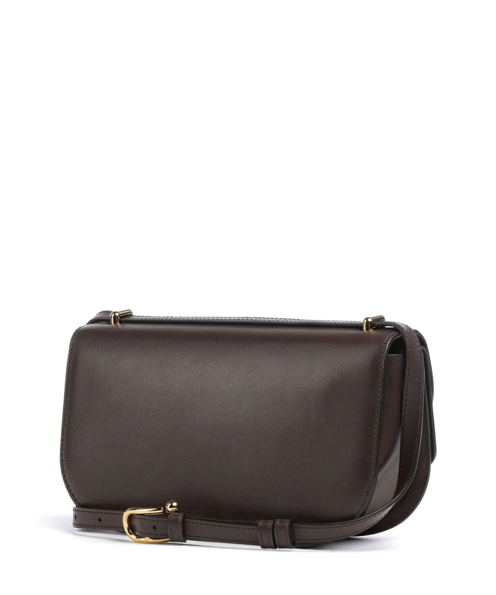  Furla Sfera S Borsa a spalla pelle di vitello finemente grana marrone scuro  