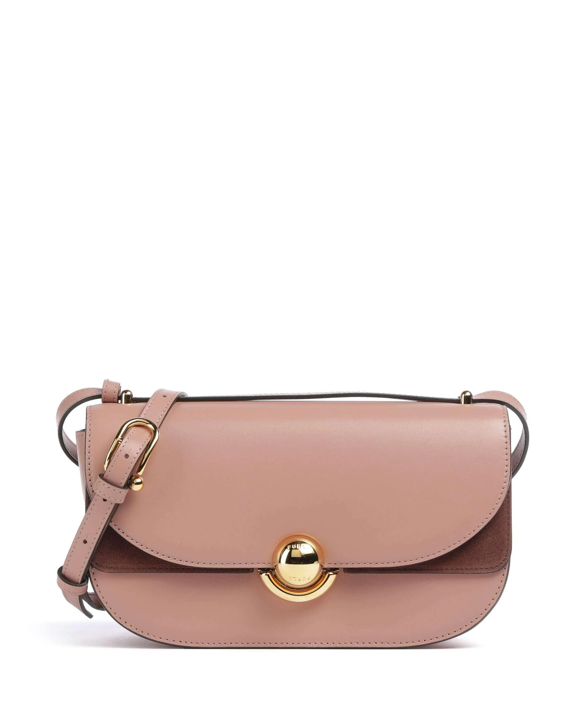  Furla Sfera S Borsa a spalla pelle di vitello finemente grana rosa antico  