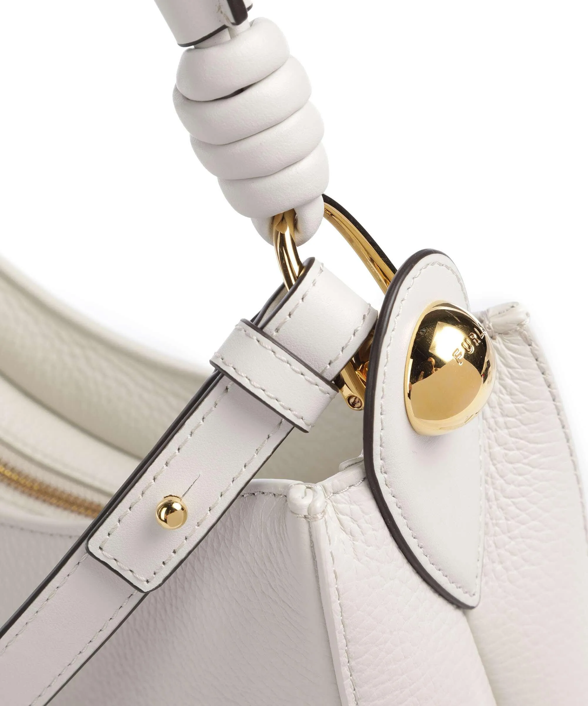  Furla Sfera S Borsa hobo pelle di vitello grana avorio  