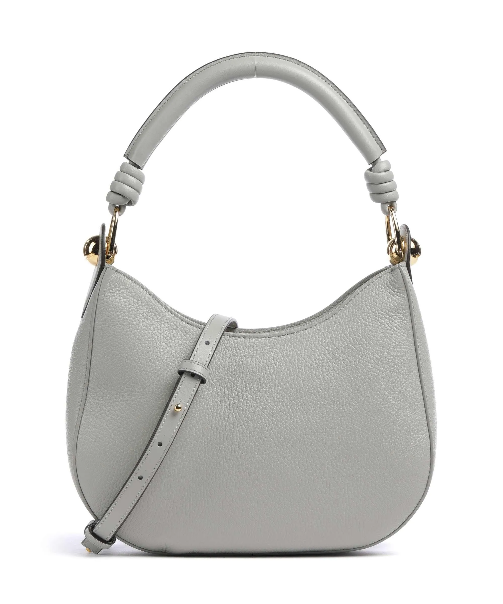  Furla Sfera S Borsa hobo pelle di vitello grana grigio chiaro  