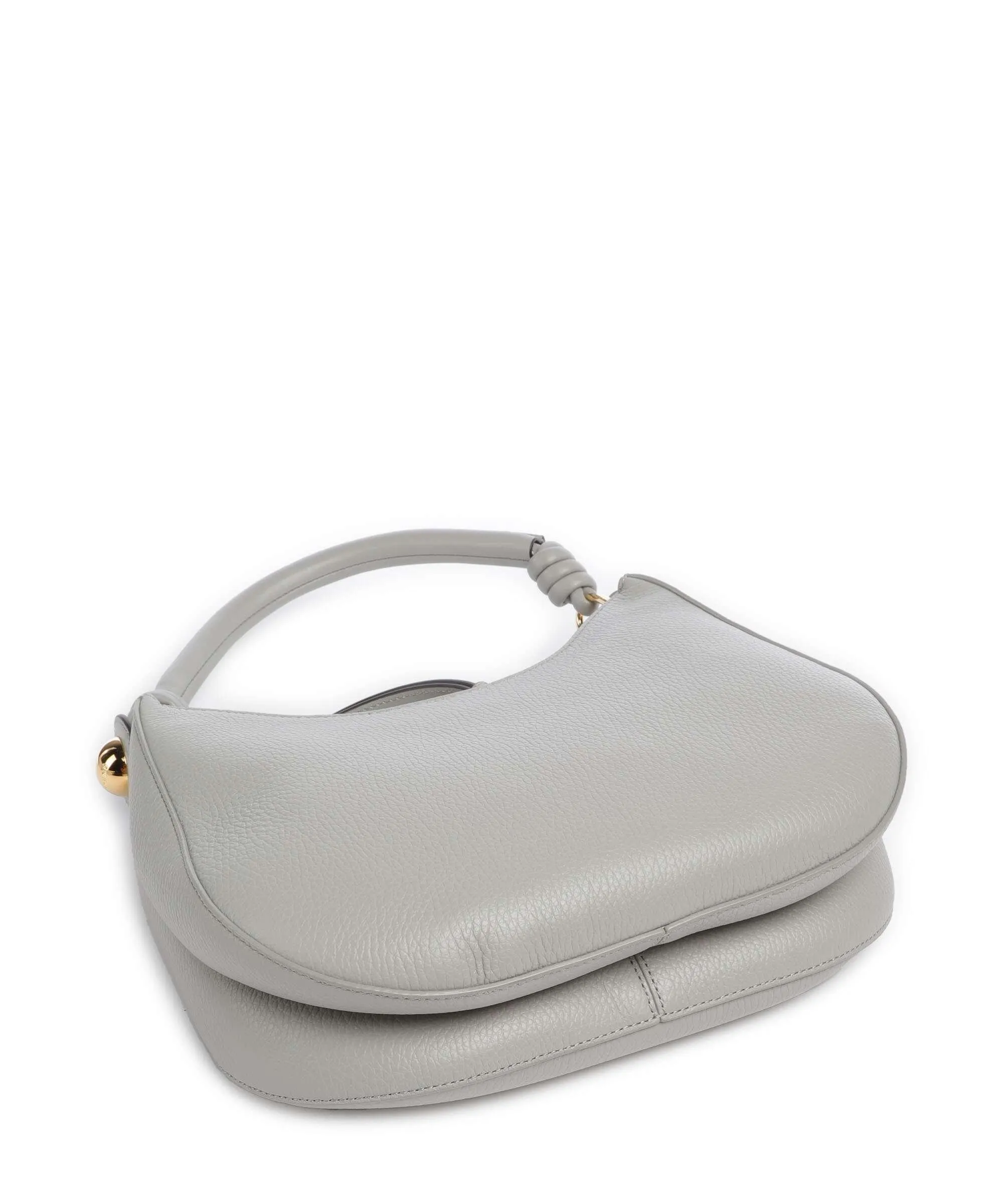  Furla Sfera S Borsa hobo pelle di vitello grana grigio chiaro  