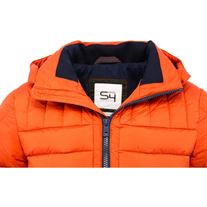Giacca invernale con cappuccio S4 Brique