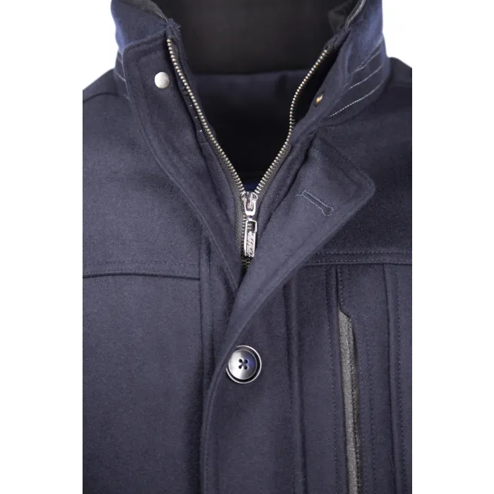 Giacca invernale in lana Henk ter Horst Navy
