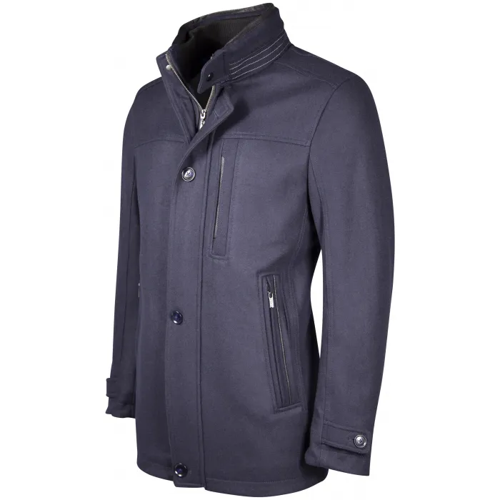 Giacca invernale in lana Henk ter Horst Navy