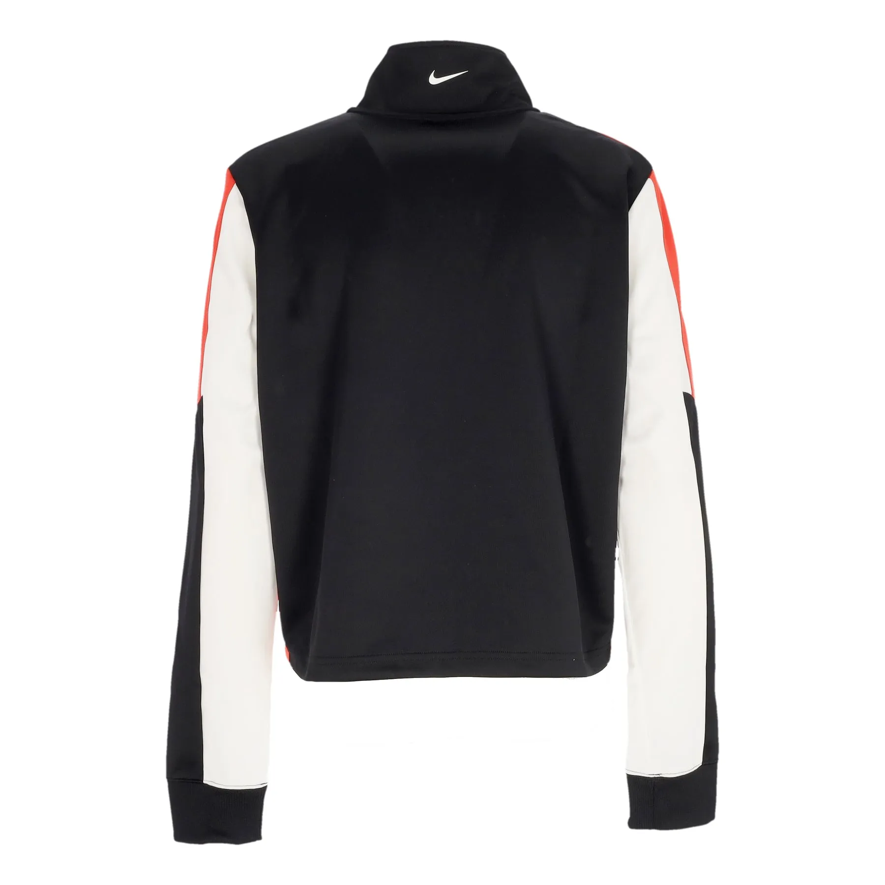 Giacca Tuta Corta Donna W Sportswear Track Top Black/lt Crimson/white