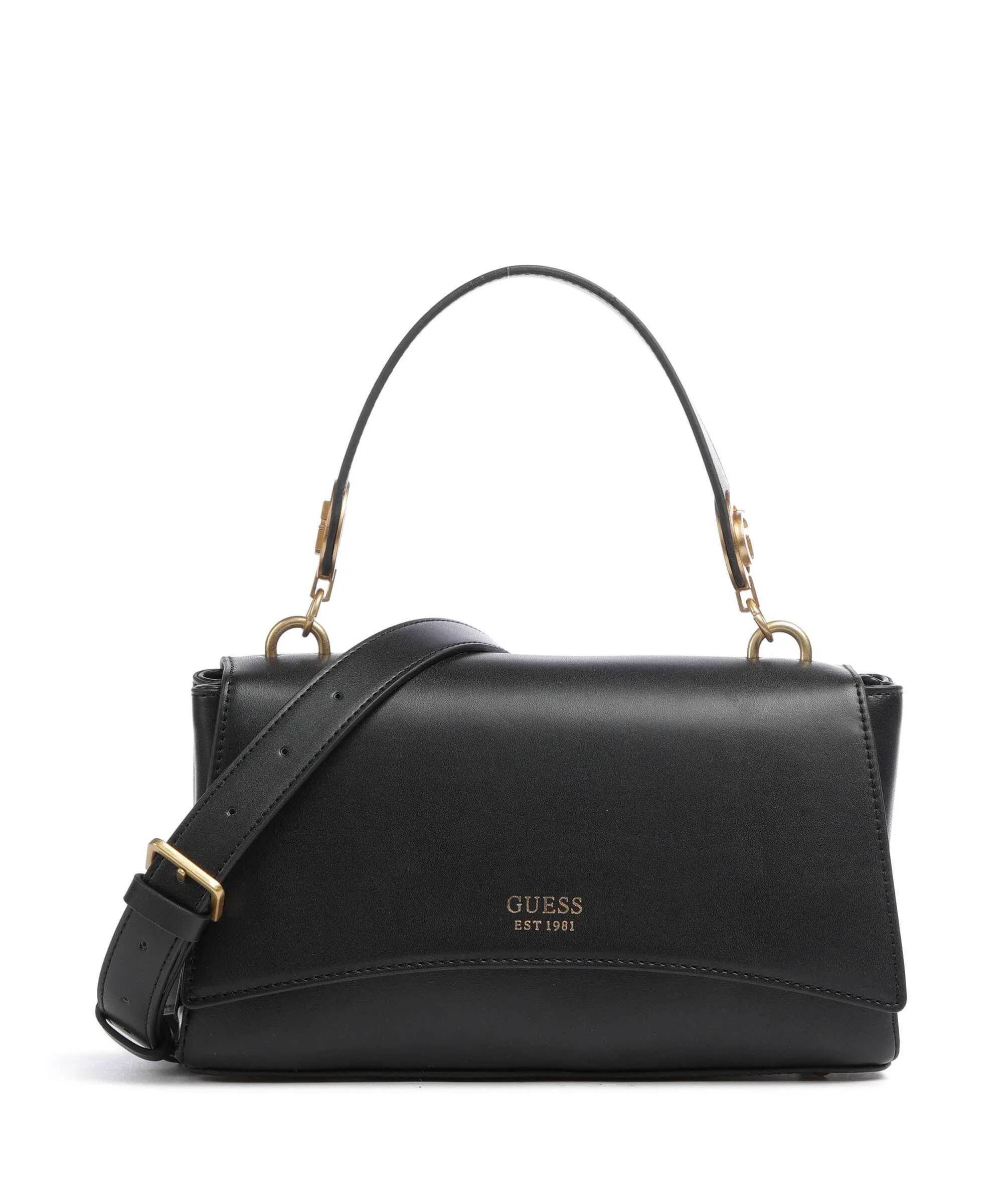  Guess Masie Borsa a spalla pelle sintetica nero  