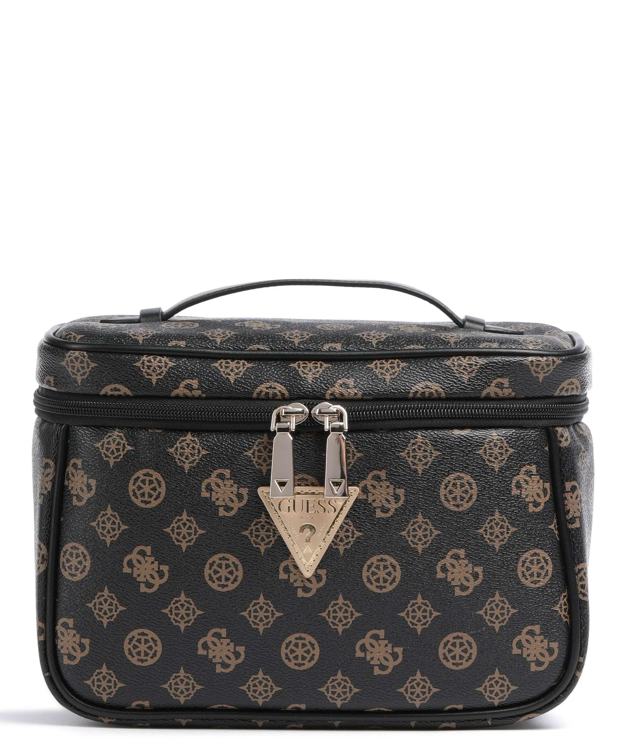  Guess Wilder Borsa da toilette marrone scuro 26 cm  