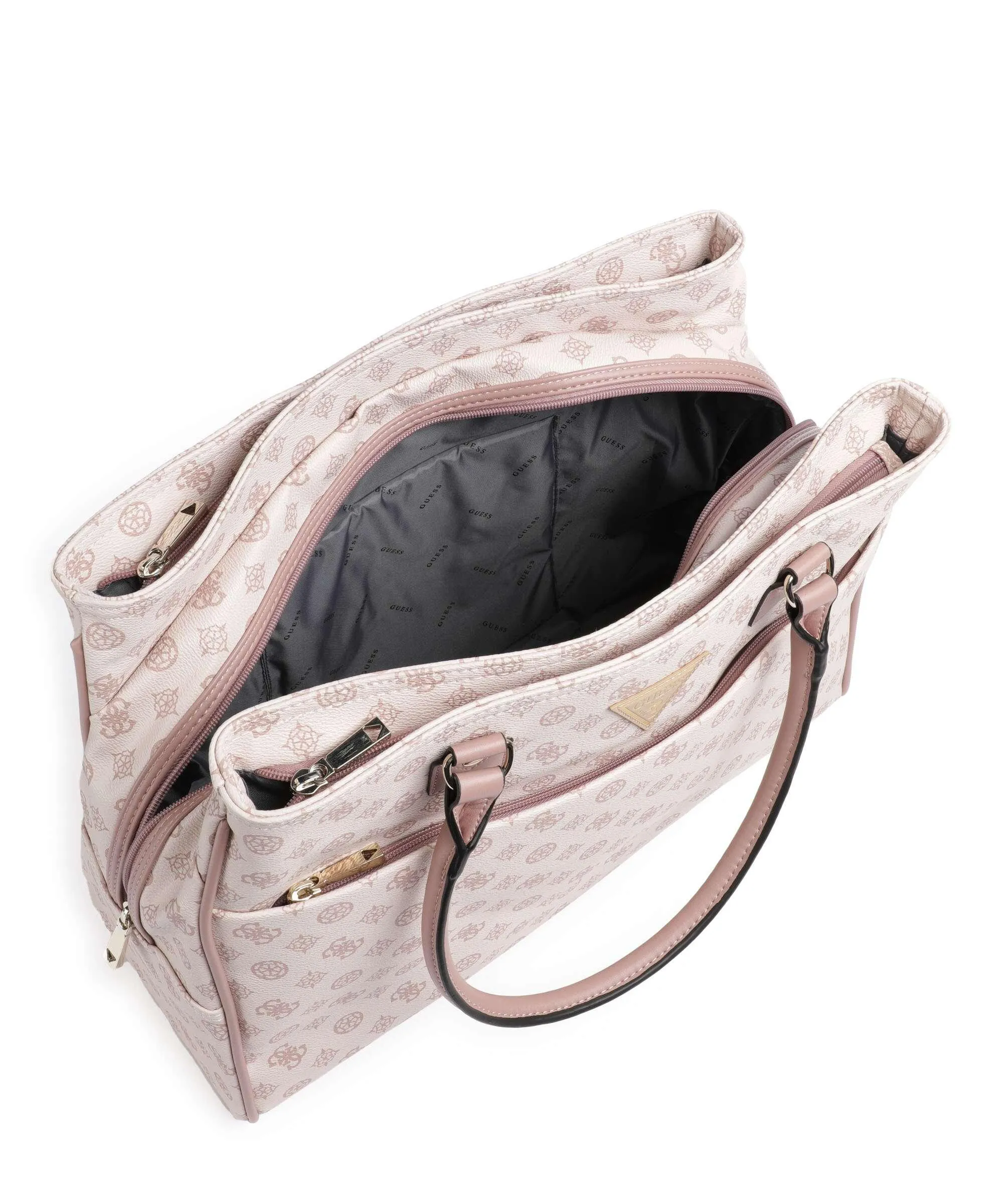  Guess Wilder Borsa shopper 13″ pelle sintetica rosa antico  