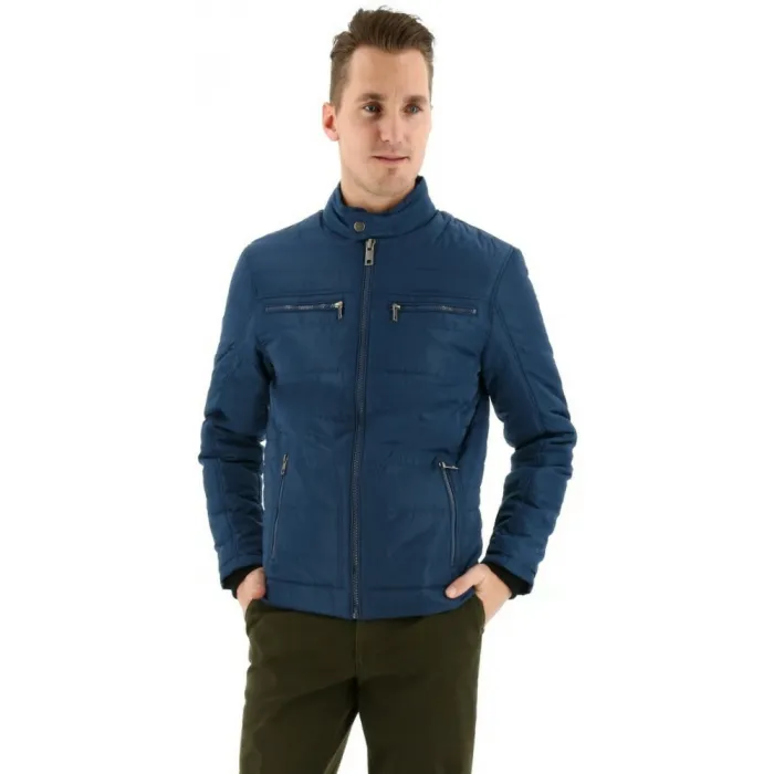 Henk ter Horst Giacca invernale Victor Ink blu
