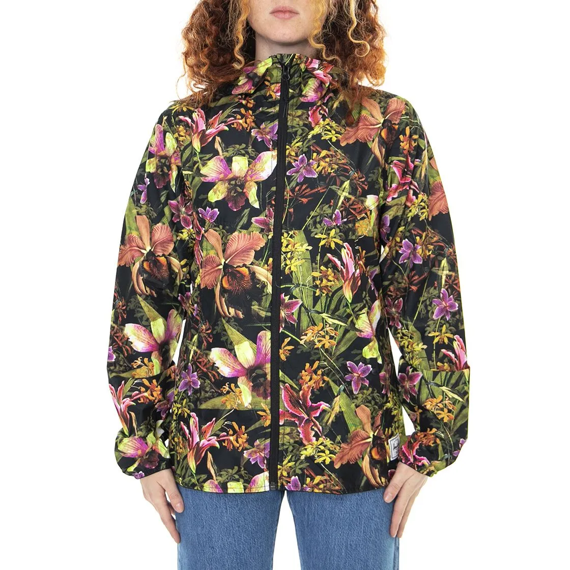 Herschel Voyage Wind - Giacca Invernale con Cappuccio Donna Camo / Jungle Hoffman    