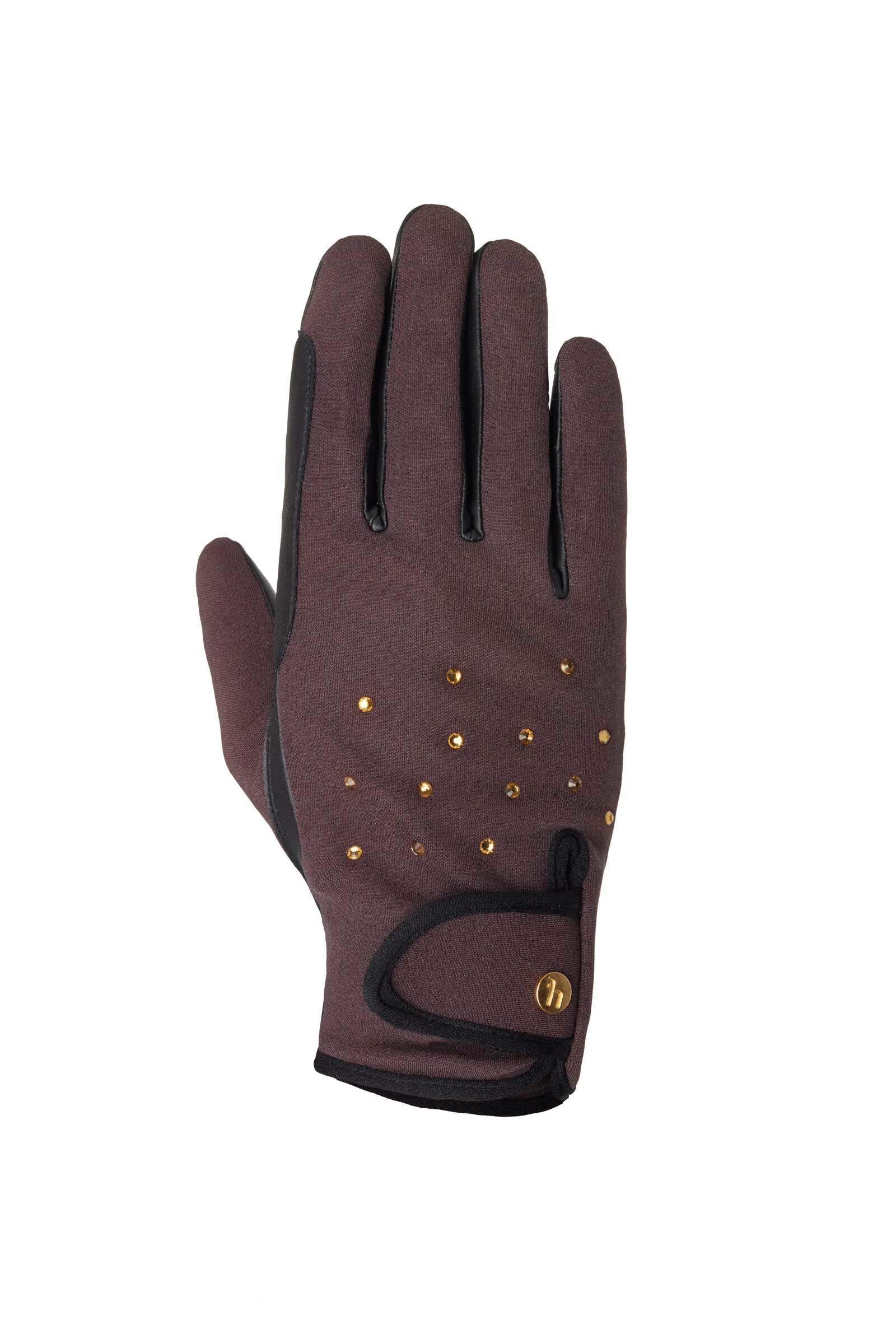 Horze Joana Guanti invernali con strass