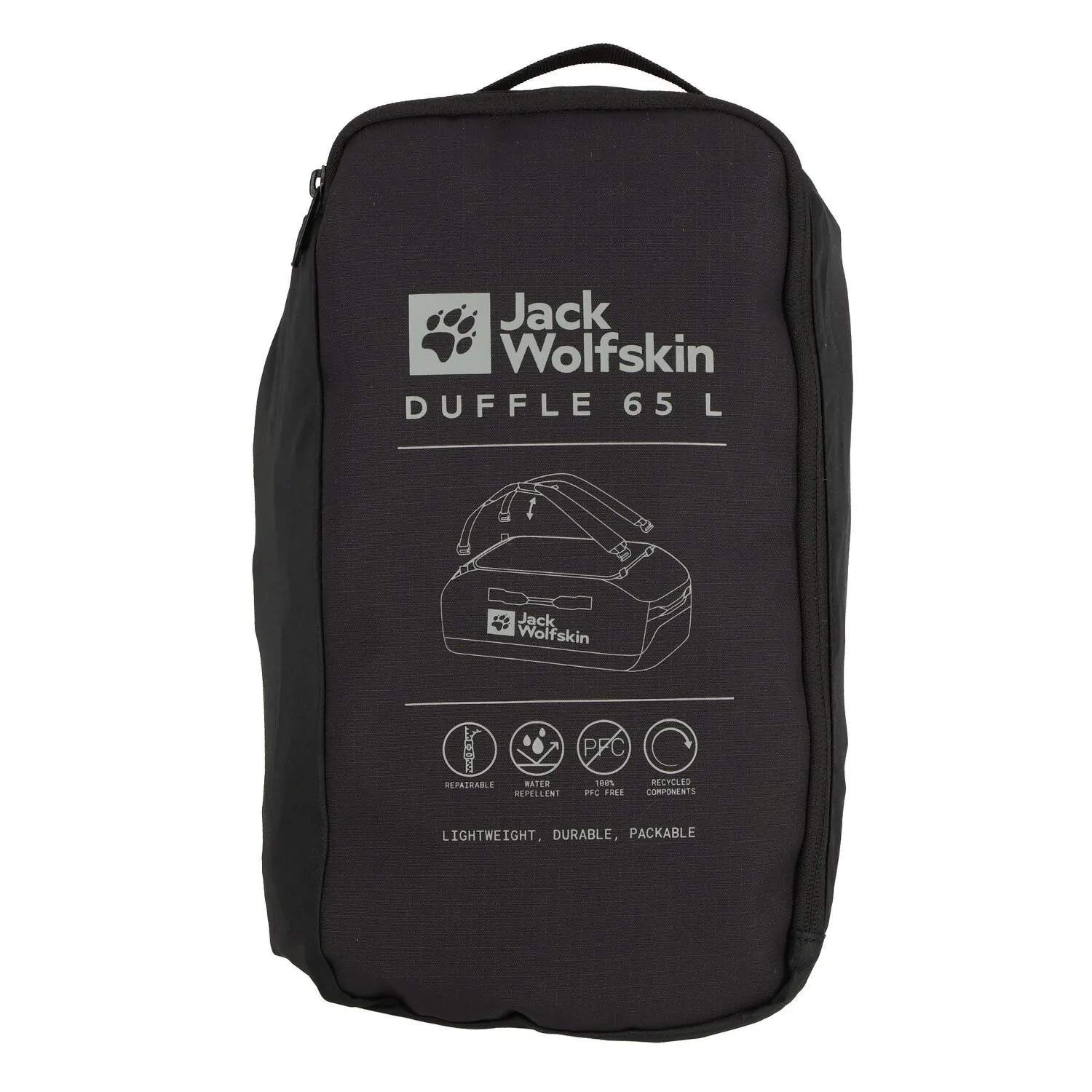 Jack Wolfskin All-In Duffle 65 Borsa da viaggio Weekender 70 cm